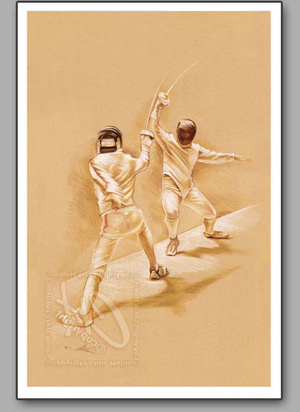 epee fight